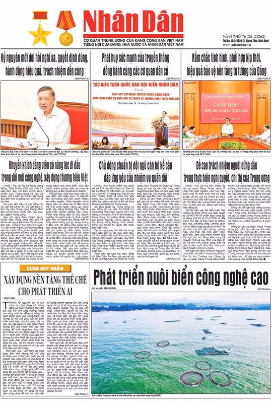 Báo Nhân Dân số 25868