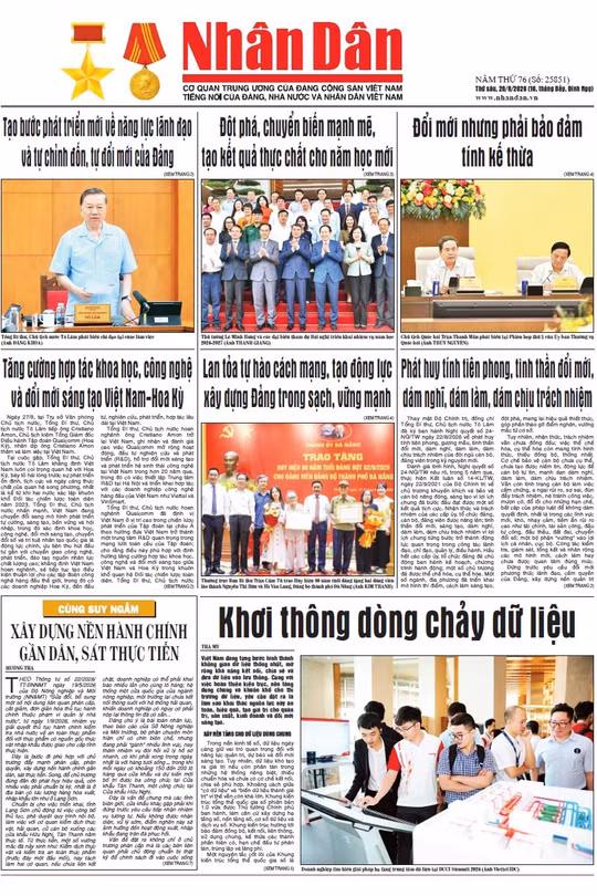 Báo Nhân Dân số 25851
