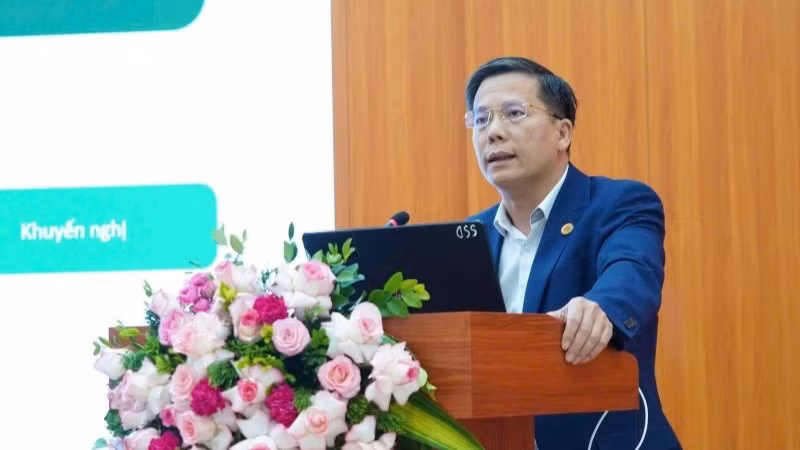 Tiến sĩ Nguyễn Đình Chúc, Viện trưởng Viện Kinh tế Việt Nam và thế giới (Viện Hàn lâm Khoa học xã hội Việt Nam).