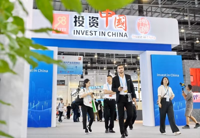 Hội chợ đầu tư và thương mại quốc tế Trung Quốc lần thứ 24. (Ảnh minh họa: XINHUA)