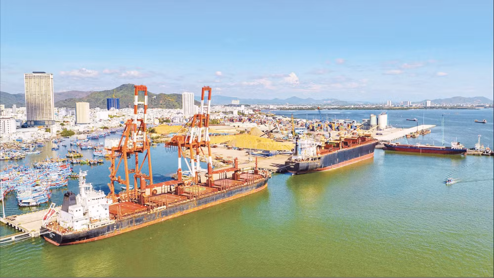 Cảng Quy Nhơn, tỉnh Gia Lai. (Ảnh: LƯƠNG TÙNG)
