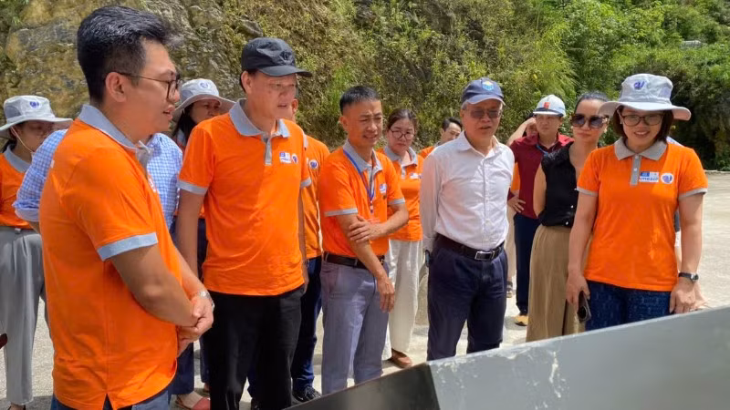 Kiểm tra công tác chuẩn bị tái đánh giá Công viên địa chất toàn cầu UNESCO Cao nguyên đá Đồng Văn lần thứ 4.