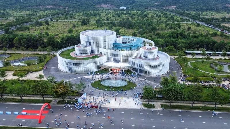 Khu làm việc tích hợp ươm tạo của Ban Quản lý khu công nghệ cao và các khu công nghiệp Đà Nẵng.