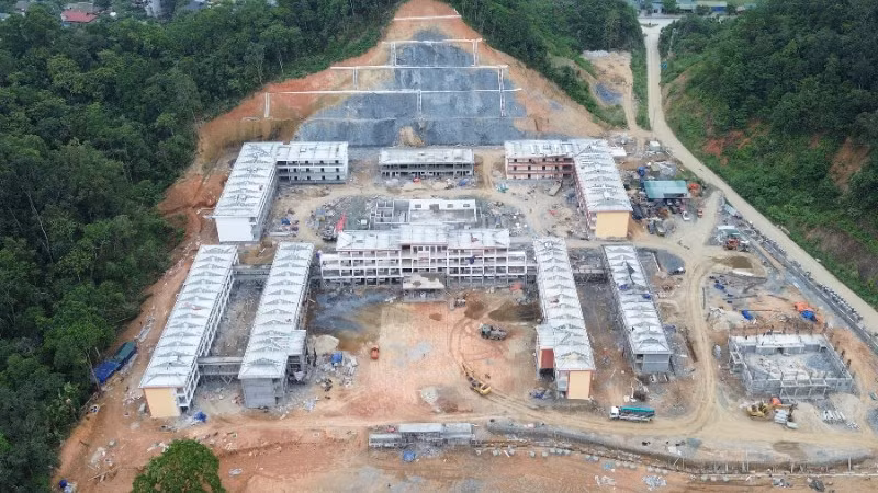 Tuyên Quang vừa phát động “Chiến dịch 60 ngày đêm cao điểm” xây trường biên giới.