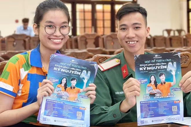 FPT Polytechnic đào tạo đa ngành, tiên phong tích hợp AI nhằm đáp ứng xu hướng dịch chuyển của thị trường lao động.
