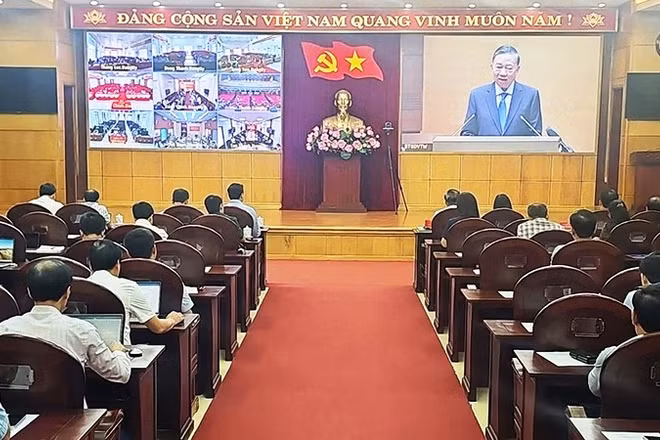 Quang cảnh hội nghị tại Thanh Hóa.