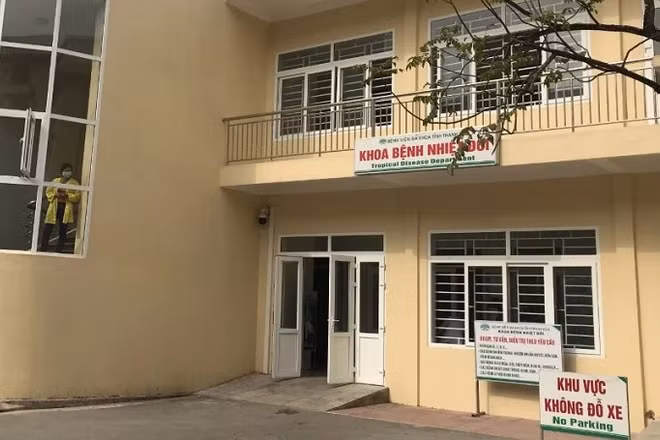 Khoa bệnh nhiệt đới tại Bệnh viện đa khoa tỉnh Thanh Hóa.