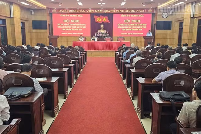 Quang cảnh hội nghị. (Ảnh: Mai Luận)