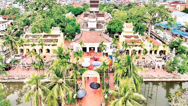 Toàn cảnh chùa Cổ Lễ.
