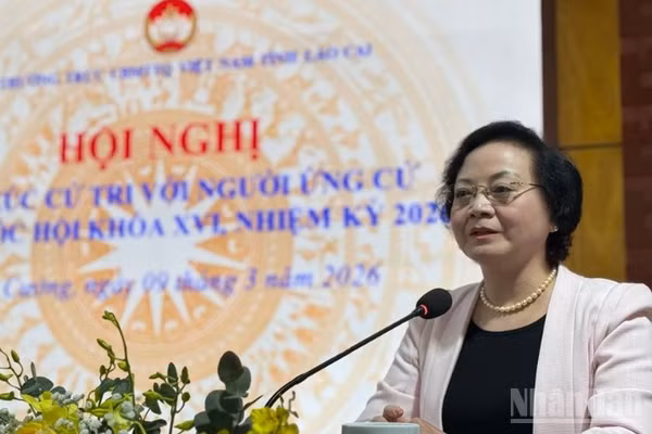 Phó Thủ tướng Phạm Thị Thanh Trà phát biểu tại hội nghị. (Ảnh: THANH SƠN)