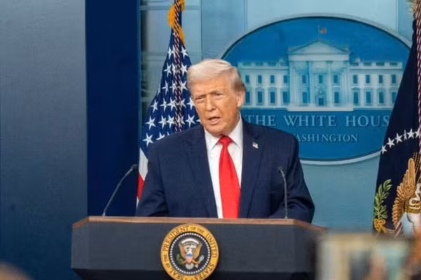 Tổng thống Mỹ Donald Trump. (Ảnh: THX/TTXVN) 