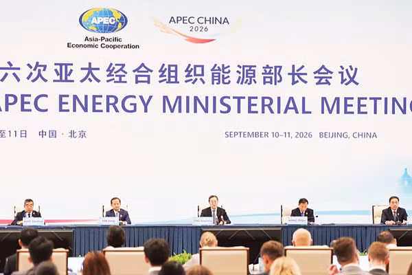 Hội nghị Bộ trưởng Năng lượng APEC. (Ảnh: TÂN HOA XÃ)