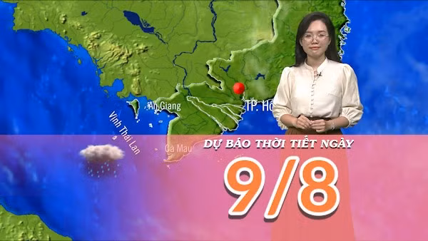 [Video] Dự báo thời tiết ngày 9/8/2025: Bắc Bộ và Trung Bộ nắng nóng