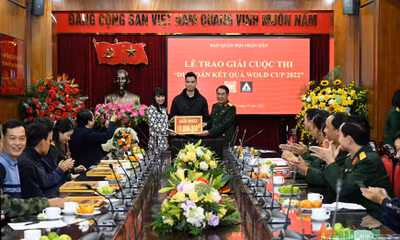Lễ trao giải tại Hà Nội 