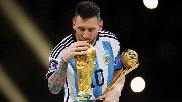 Lionel Messi là một trong số 7 cầu thủ lớn tuổi nhất World Cup 2026. Ảnh | AFP