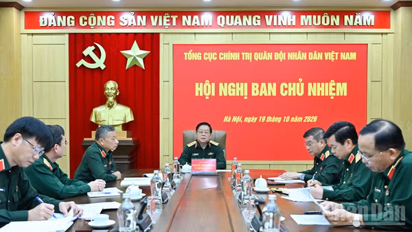 Các đại biểu dự Hội nghị Ban Chủ nhiệm. (Ảnh: THẾ ĐẠI)
