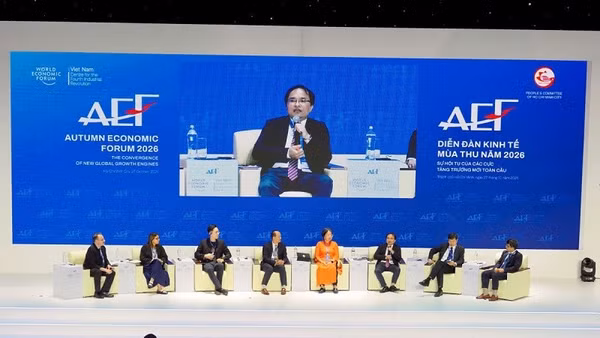 Phiên chuyên đề “Năng lực chủ quyền AI”, thuộc Diễn đàn Kinh tế Mùa thu năm 2026 tại Thành phố Hồ Chí Minh. (Ảnh: HCMC C4IR)