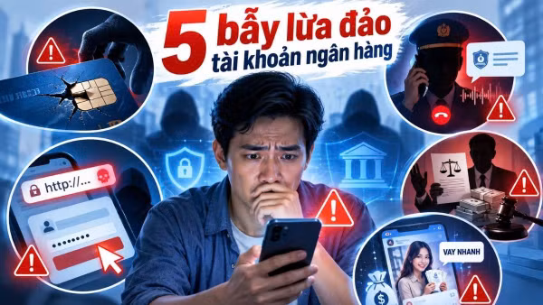 Người dân cần bảo vệ thông tin cá nhân, nâng cao cảnh giác và tuân thủ các nguyên tắc an toàn khi giao dịch ngân hàng. (Ảnh HÀ LINH)