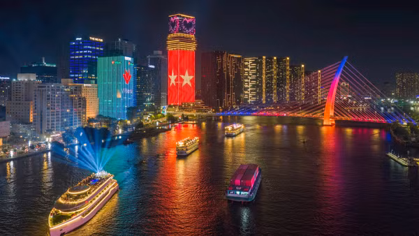 Một góc Thành phố Hồ Chí Minh hôm nay (Ảnh NGUYỄN TẤN NGHĨA)