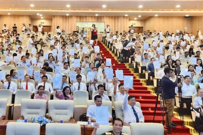 Lãnh đạo các bệnh viện đồng thuận xây dựng kho dữ liệu chung ngành y tế.