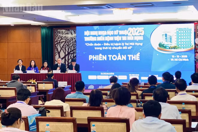 Hội nghị khoa học thường niên Bệnh viện Tai Mũi Họng Thành phố Hồ Chí Minh. 