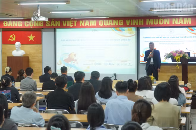 Quang cảnh hội nghị.