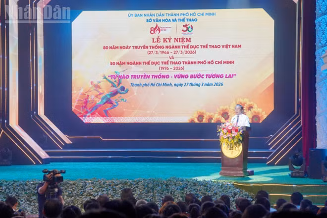 Quang cảnh buổi lễ kỷ niệm.