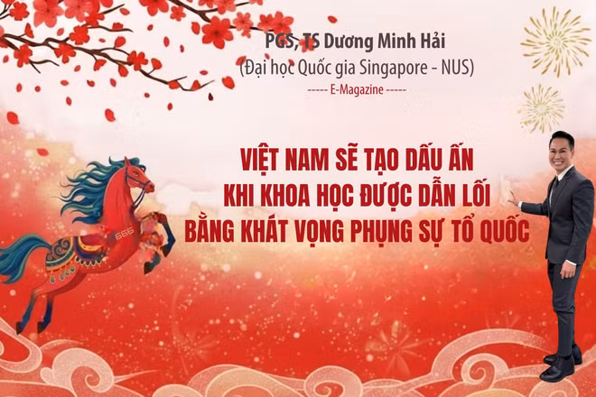  Việt Nam sẽ tạo dấu ấn khi khoa học được dẫn lối bằng khát vọng phụng sự Tổ quốc 