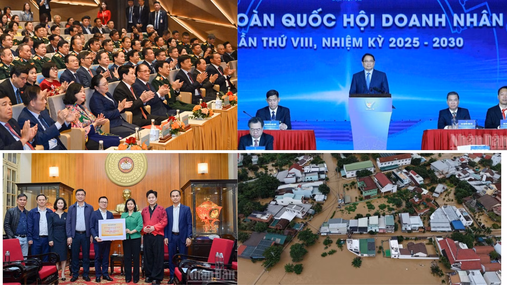 Tin nổi bật ngày 27/11: Chủ tịch nước dự Lễ kỷ niệm 50 năm Quốc khánh Lào và 105 năm ngày sinh Chủ tịch Kaysone Phomvihane; Tăng cường sự lãnh đạo của Đảng trong phòng ngừa, ứng phó, khắc phục hậu quả thiên tai