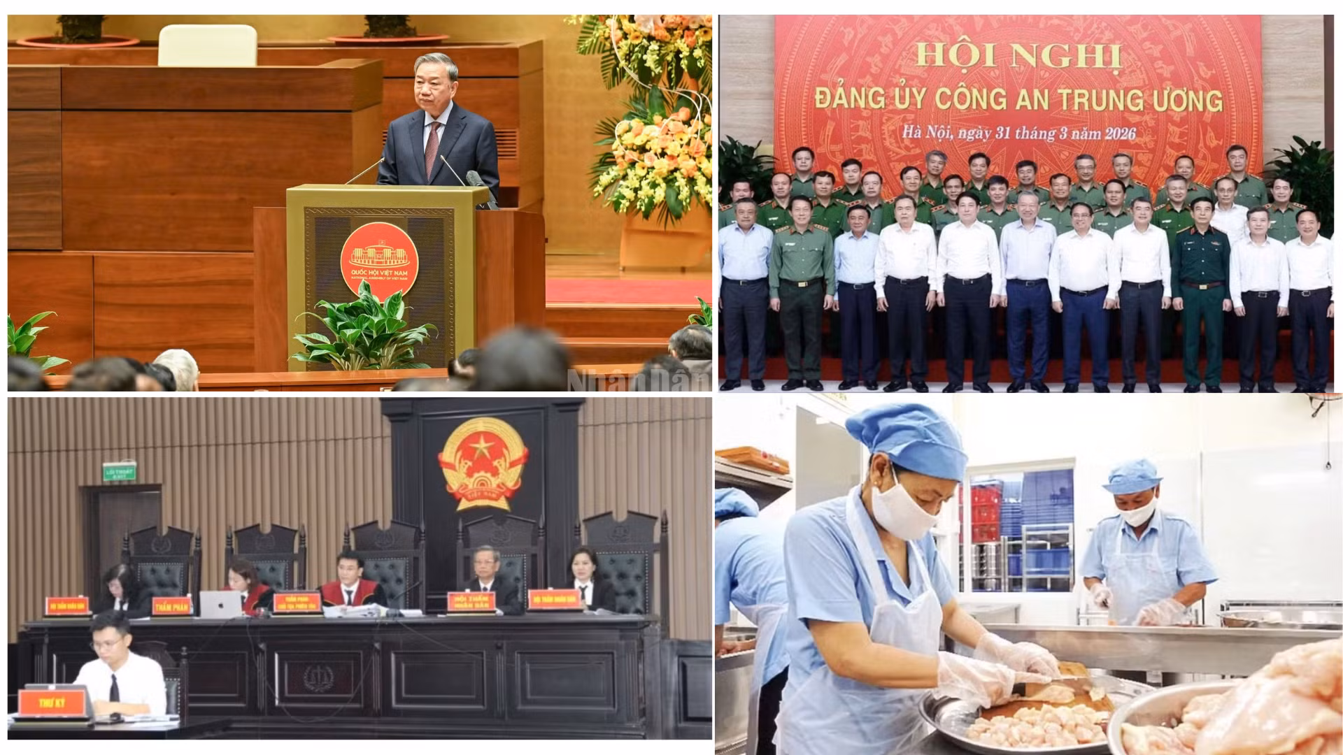 Tin nổi bật ngày 31/3: Hội nghị toàn quốc tổng kết công tác bầu cử; Hà Nội rà soát toàn bộ quy trình tổ chức bữa ăn bán trú tại trường học 