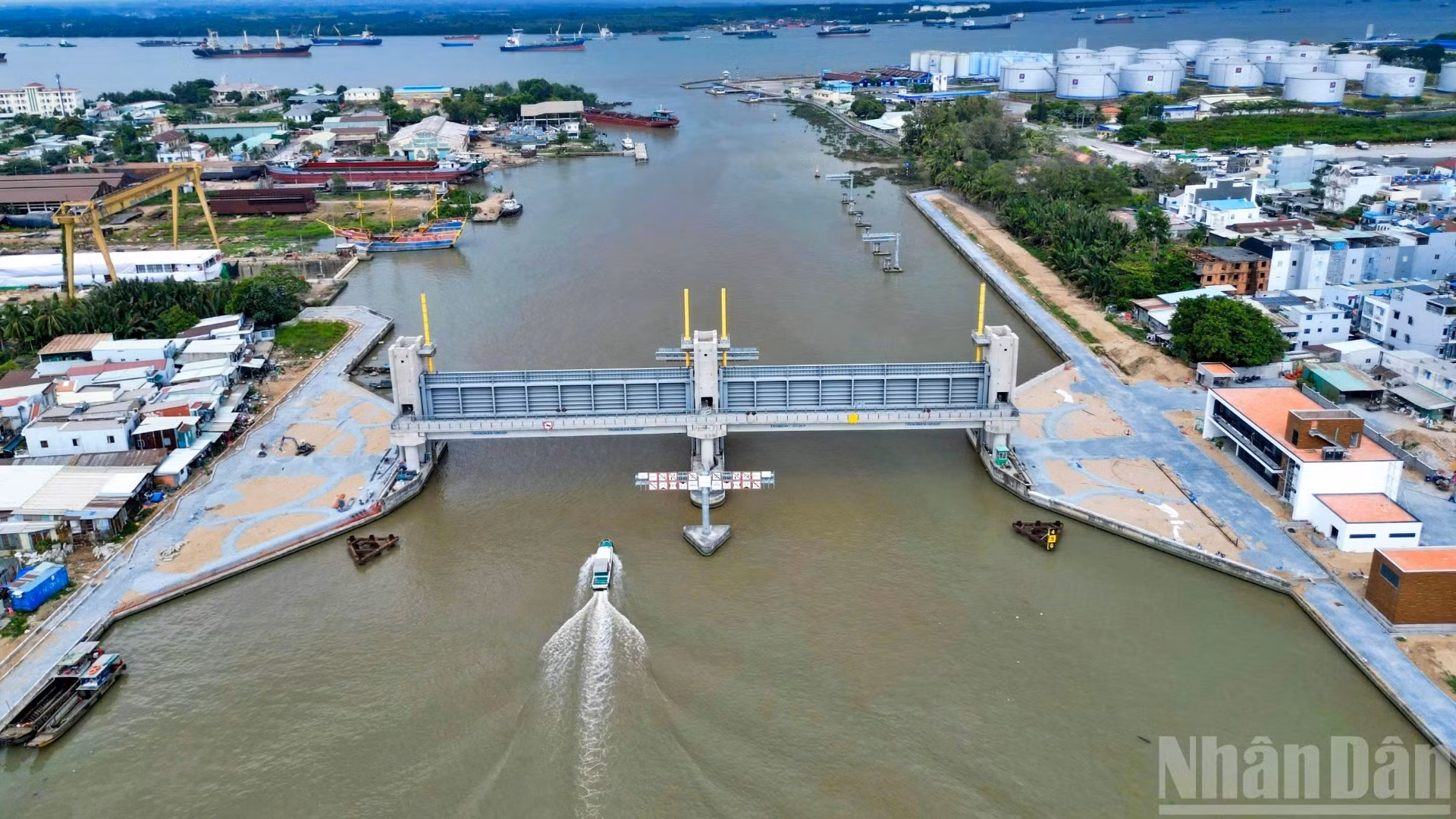 Dự án chống ngập quy mô 10.000 tỷ đồng tại Thành phố Hồ Chí Minh đang bước vào giai đoạn hoàn thiện.