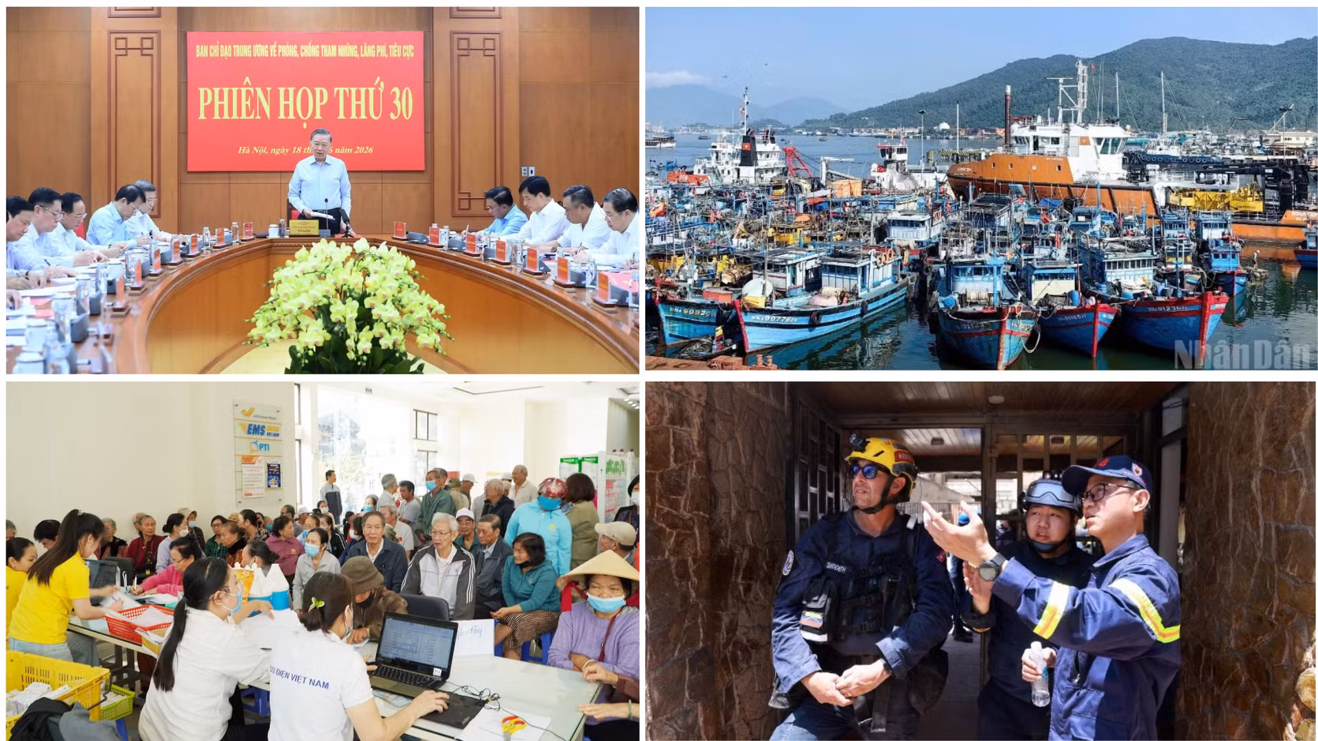 Tin nổi bật ngày 3/7: Quy định mới liên quan Ban Chỉ đạo Trung ương về phòng, chống tham nhũng, lãng phí, tiêu cực; Hơn 56.000 tàu thuyền đã được thông báo chủ động tránh bão số 1