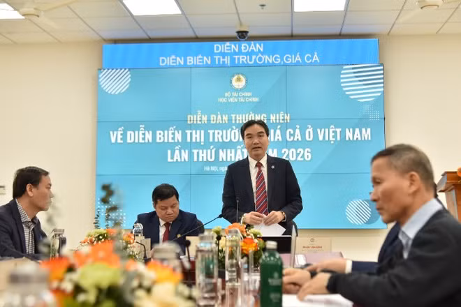 “Diễn đàn thường niên về diễn biến thị trường, giá cả ở Việt Nam lần thứ nhất năm 2026” tổ chức ngày 12/1 tại Hà Nội.