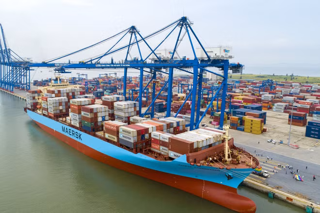Tám tháng năm 2026, tổng kim ngạch xuất, nhập khẩu hàng hóa đạt 770,14 tỷ USD, là mức cao nhất của tám tháng từ trước đến nay. (Ảnh minh họa: ĐỖ BẢO)