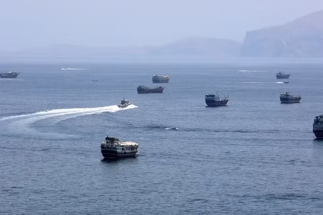 Eo biển Hormuz. (Ảnh: THX/TTXVN)