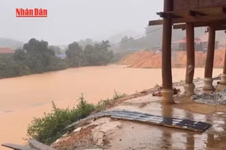 [Video] Mưa lớn cục bộ, nguy cơ lũ quét, sạt lở đất ở 3 tỉnh vùng núi Bắc Bộ
