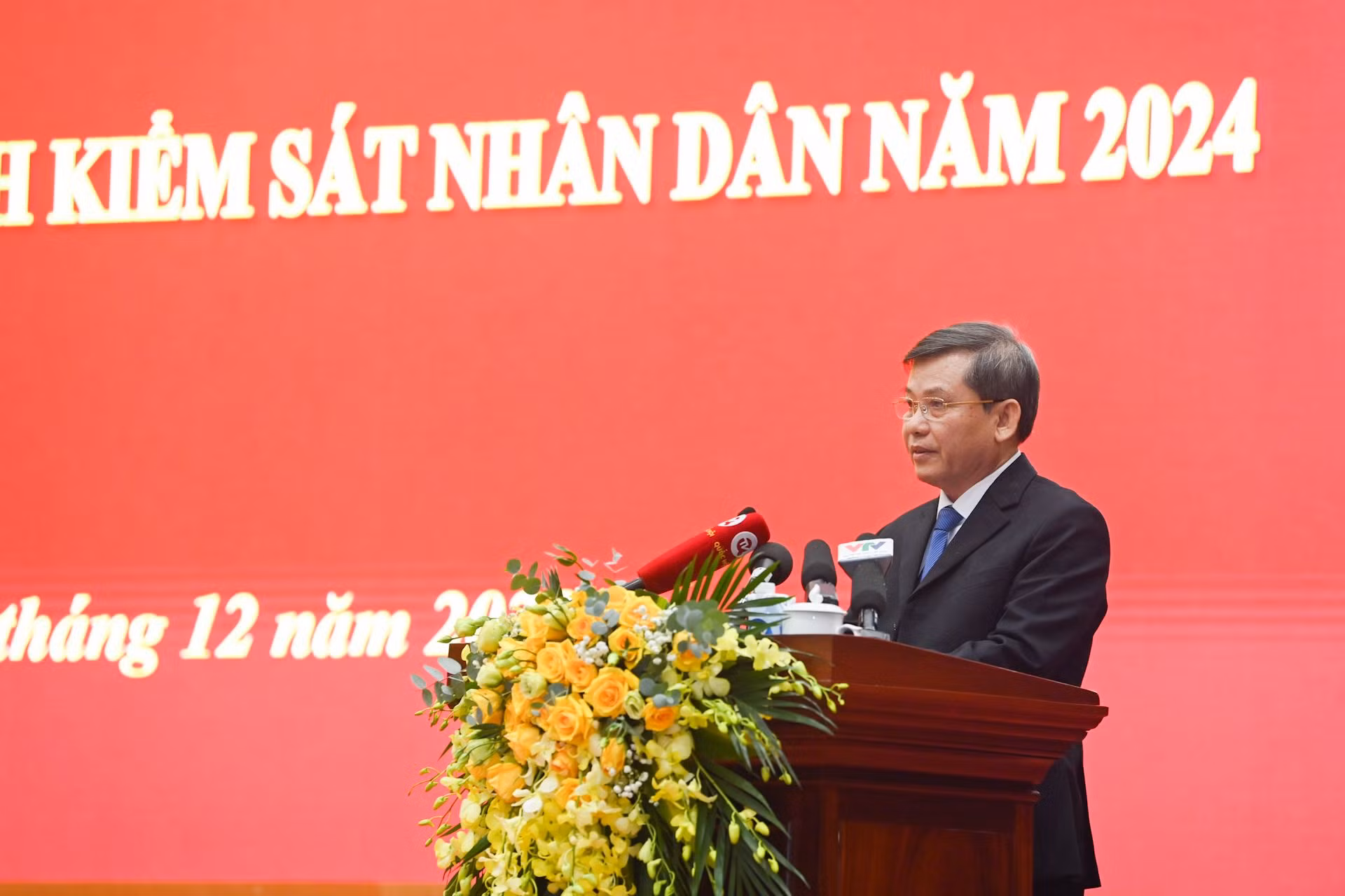 Viện trưởng Viện Kiểm sát nhân dân tối cao Lê Minh Trí phát biểu tại hội nghị. Viện trưởng Viện Kiểm sát nhân dân tối cao Lê Minh Trí phát biểu tại hội nghị.