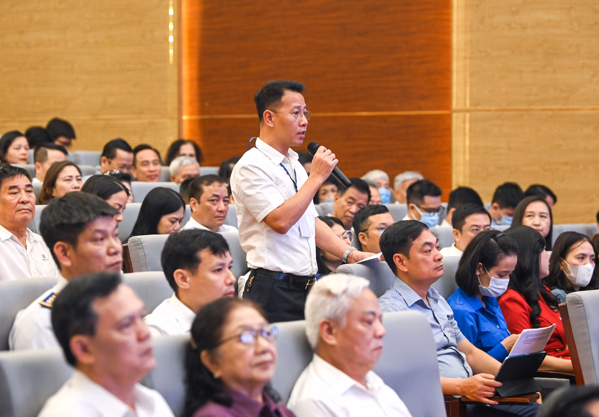 Cử tri Lê Đức Tùng góp ý, kiến nghị một số nội dung dự án Luật Đất đai (sửa đổi).