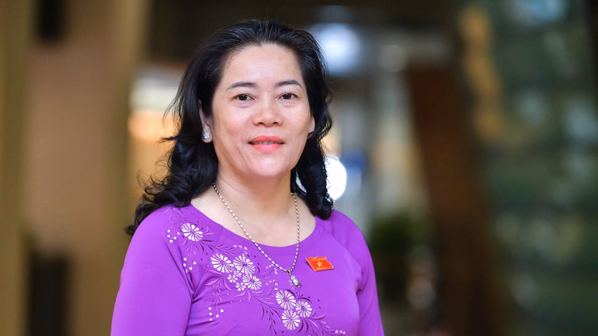 Phó Trưởng Đoàn chuyên trách phụ trách Đoàn đại biểu Quốc hội tỉnh Hậu Giang Lê Thị Thanh Lam. (Ảnh: quochoi.vn)