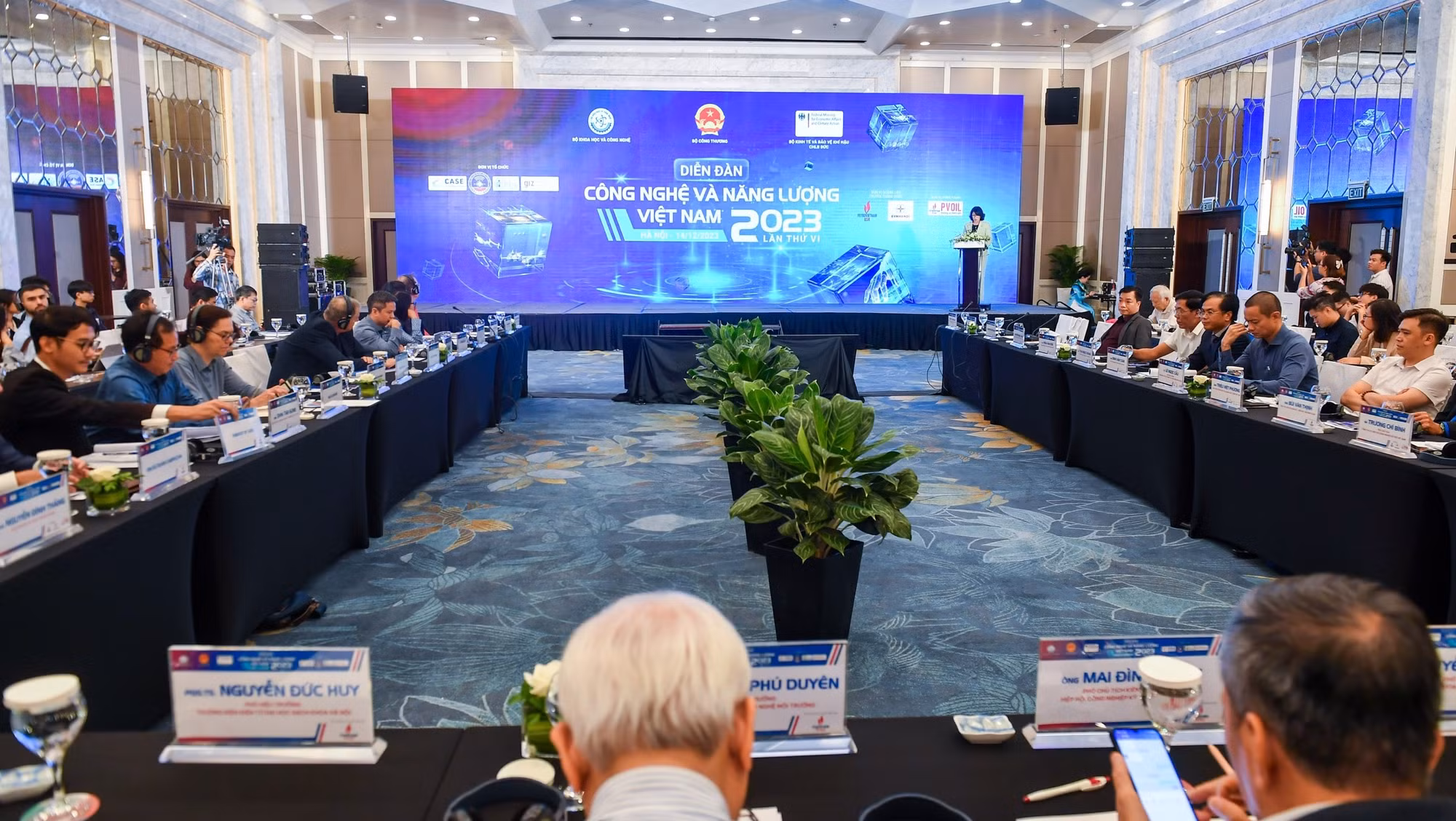 Quang cảnh Diễn đàn Công nghệ và Năng lượng năm 2023. (Ảnh: THÀNH ĐẠT)