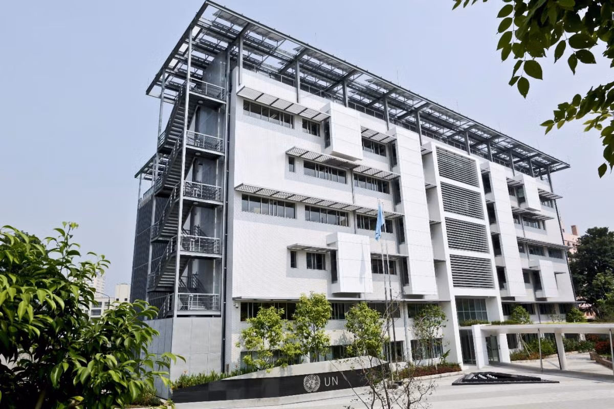 Tòa nhà Xanh Liên hợp quốc tại Việt Nam là ngôi nhà sử dụng năng lượng hiệu quả, thân thiện môi trường. (Ảnh: Liên hợp quốc tại Việt Nam) Tòa nhà Xanh Liên hợp quốc tại Việt Nam là ngôi nhà sử dụng năng lượng hiệu quả, thân thiện môi trường. (Ảnh: Liên hợp quốc tại Việt Nam)