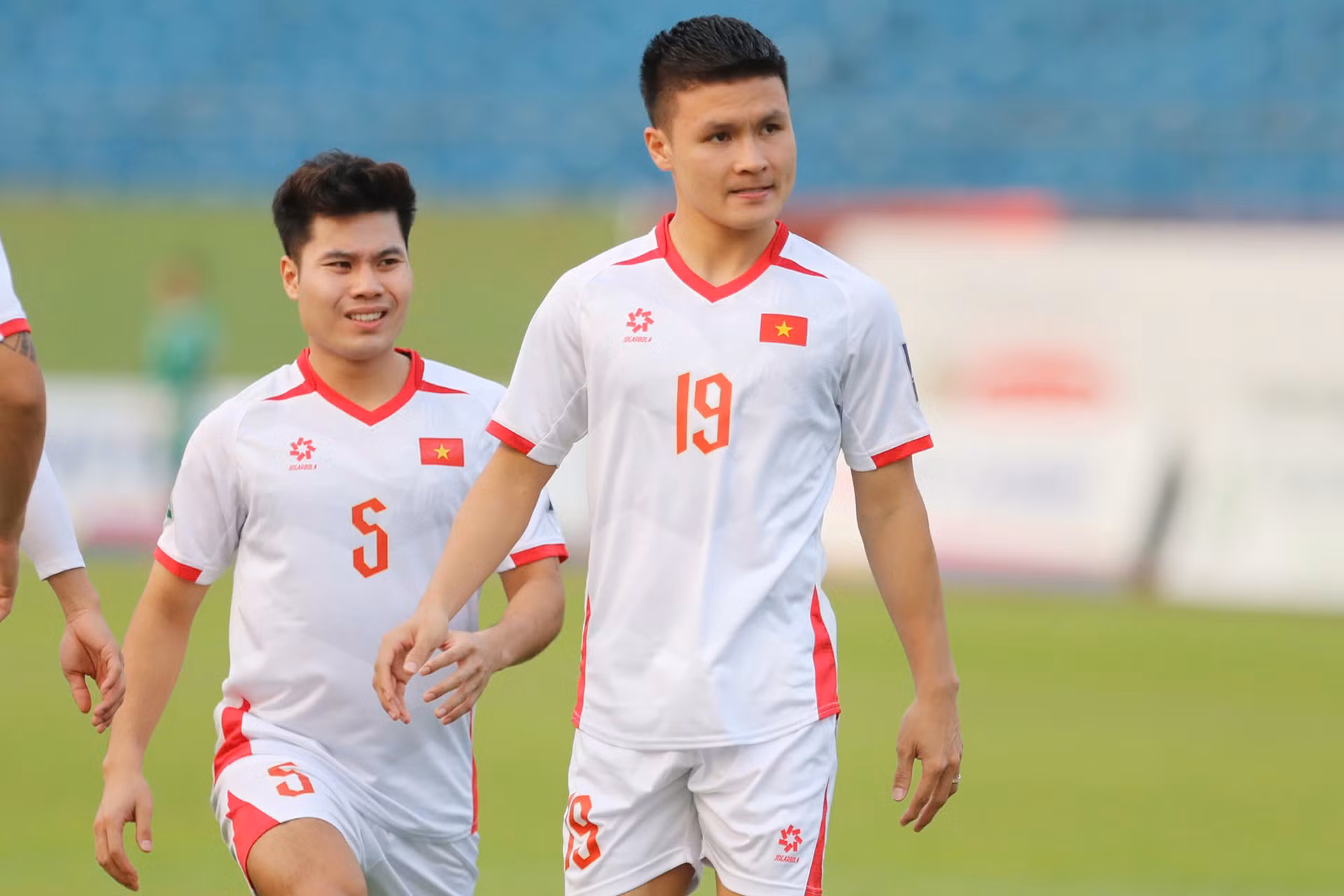 Quang Hải cùng các đồng đội được kỳ vọng sẽ giành chiến thắng trước đối thủ yếu hơn là Lào.