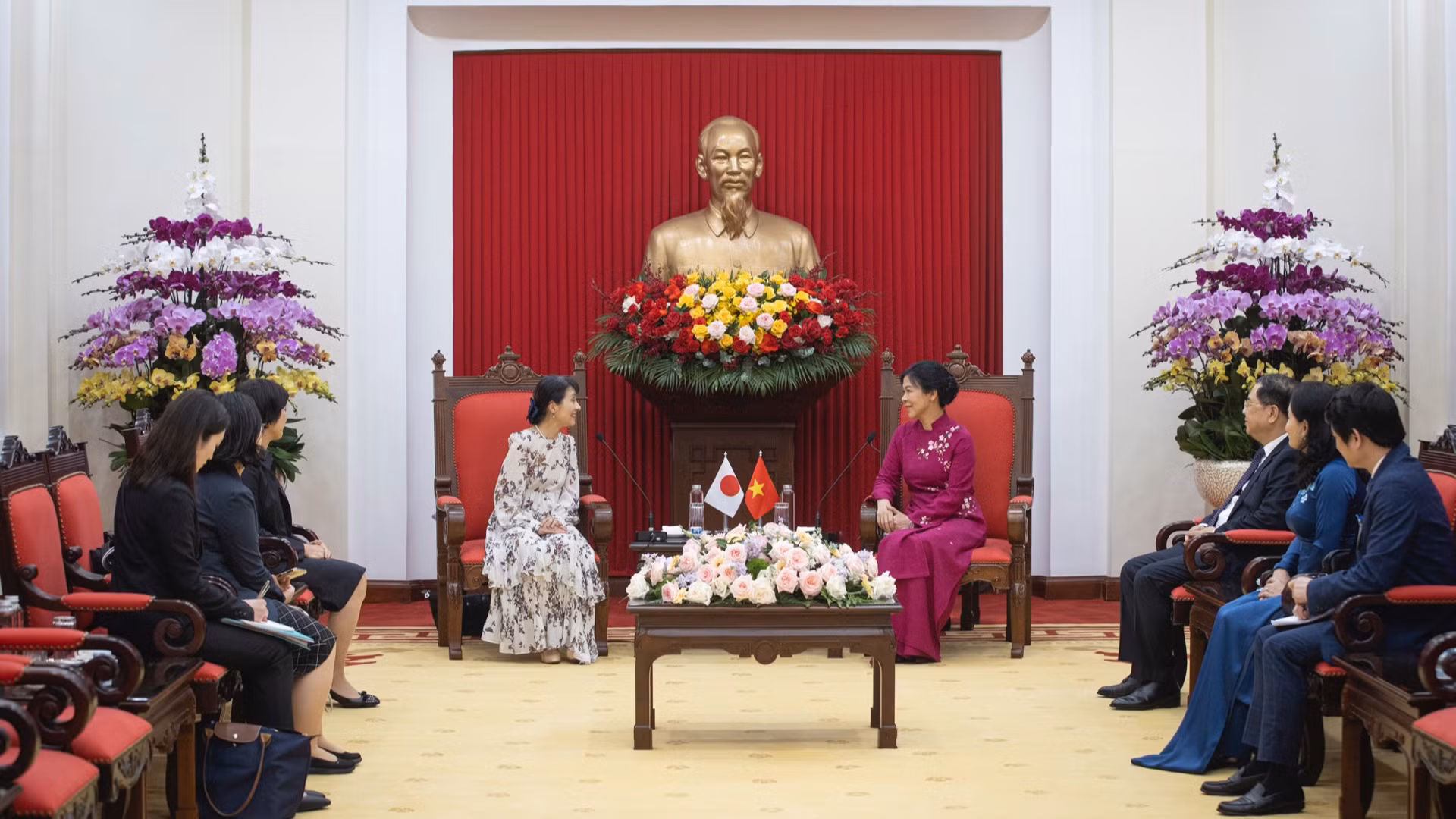 Quang cảnh buổi gặp gỡ.
