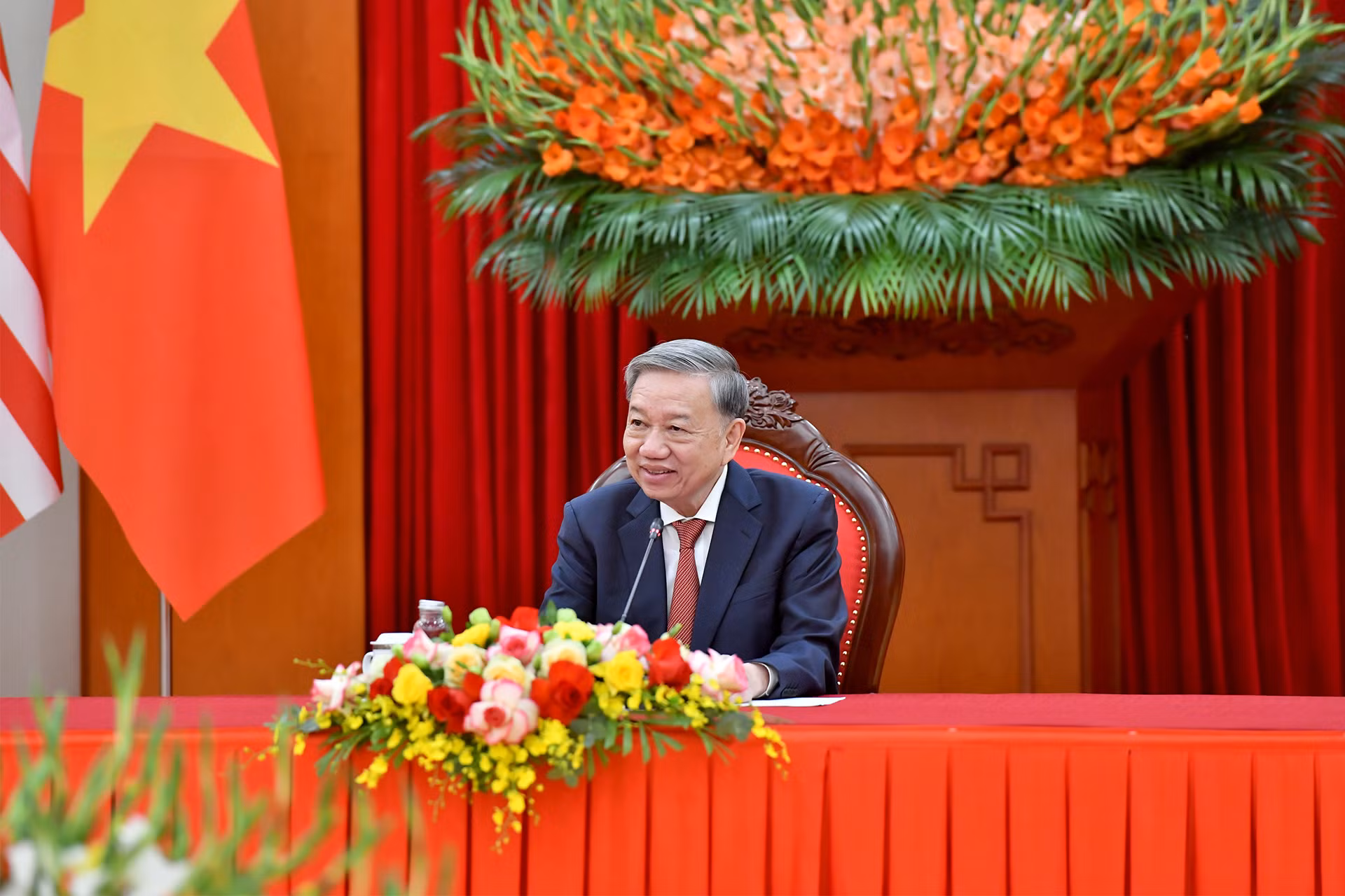 Tổng Bí thư Tô Lâm điện đàm với Tổng thống đắc cử Hoa Kỳ Donald Trump.