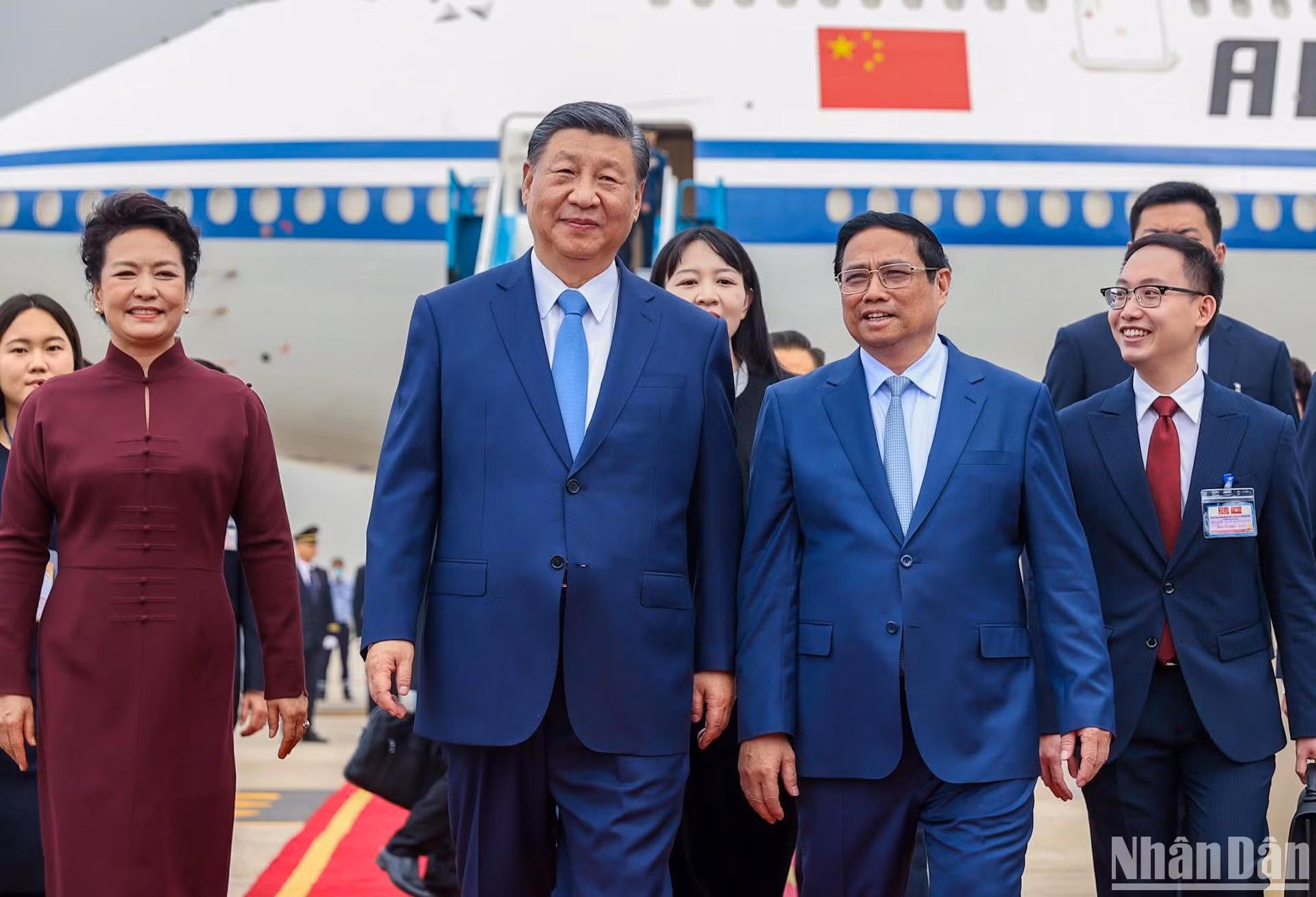 Trong chuyến thăm cấp Nhà nước tới Việt Nam lần này, Tổng Bí thư, Chủ tịch Trung Quốc Tập Cận Bình sẽ có các cuộc hội đàm, hội kiến với các đồng chí Lãnh đạo cấp cao nhất của Đảng, Nhà nước Việt Nam.