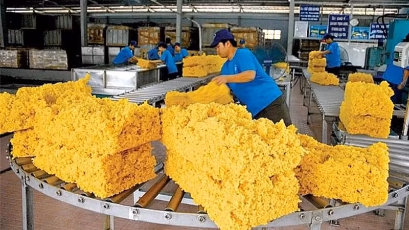 Xuất khẩu cao su quý I giảm về khối lượng nhưng tăng về giá trị so với cùng kỳ năm 2024.