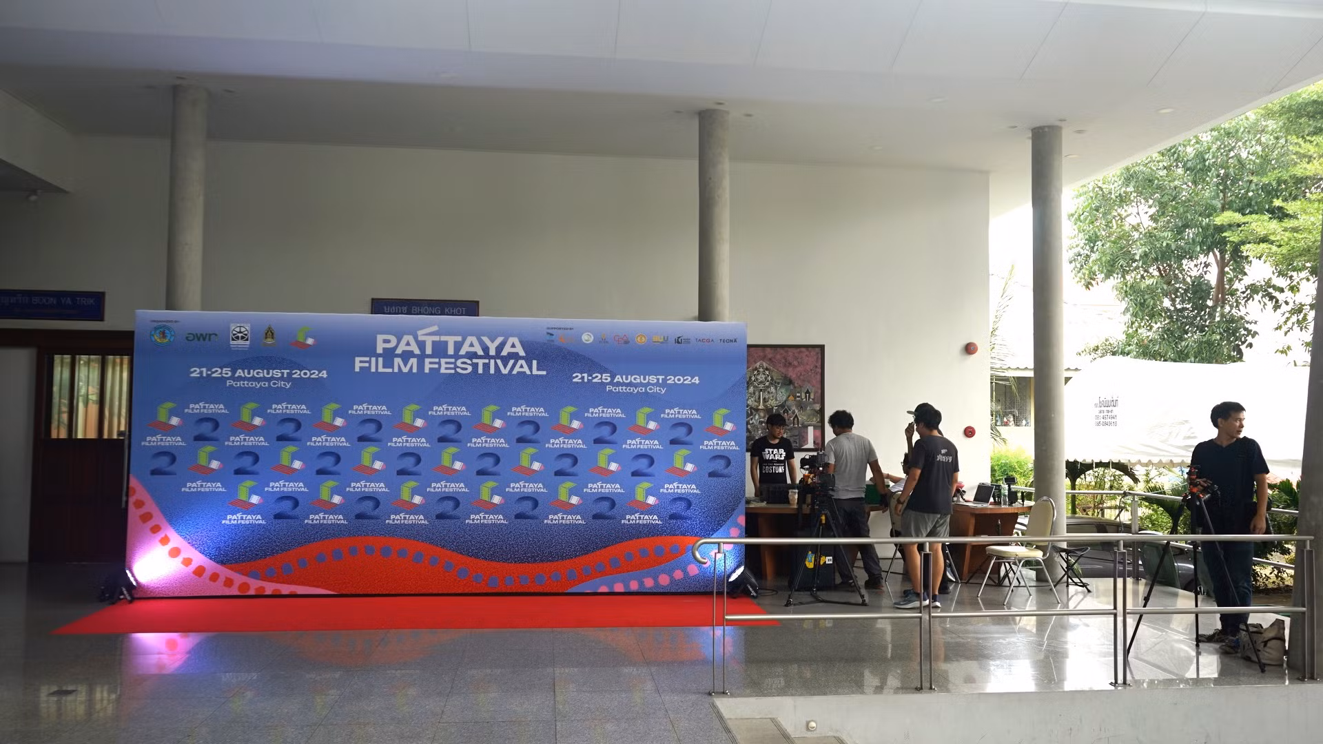 Năm 2024 là năm thứ hai Liên hoan phim Pattaya được tổ chức. (Ảnh: ĐINH TRƯỜNG) Năm 2024 là năm thứ hai Liên hoan phim Pattaya được tổ chức. (Ảnh: ĐINH TRƯỜNG)