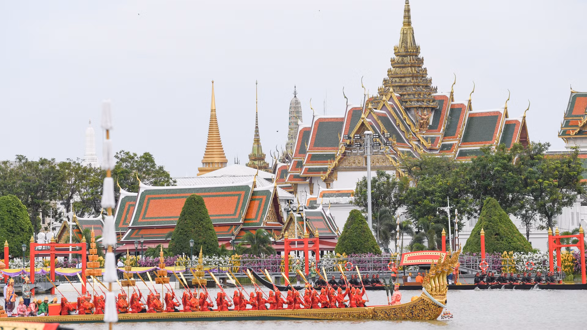 Đoàn rước năm nay là đoàn thứ 2 dưới thời trị vì của Vua Rama X. Đoàn đầu tiên diễn ra ngày 12/12/2019, kết thúc lễ đăng quang của Vua Rama X.