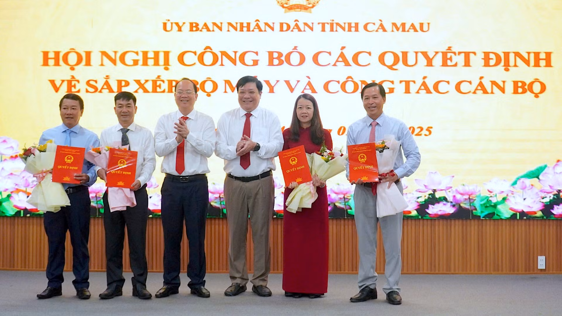 Sở Khoa học và Công nghệ mới được thành lập tại Cà Mau có Giám đốc cùng 3 cấp phó.