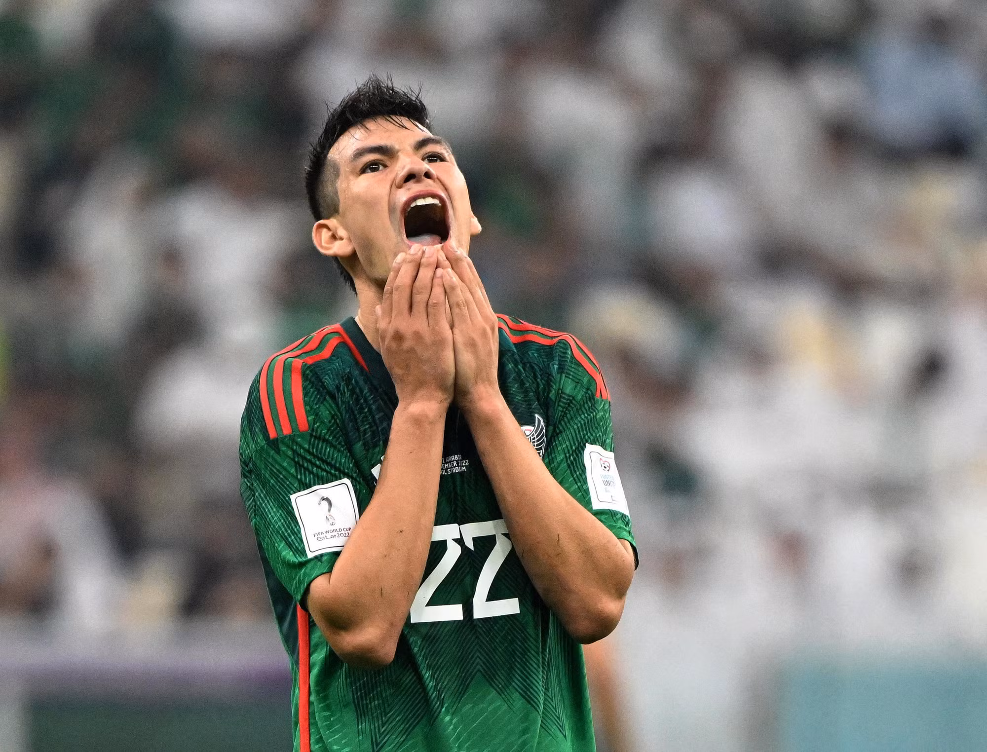 Dù giành chiến thắng 2-1 trước Saudi Arabia nhưng như vậy là không đủ để giúp Mexico vượt qua vòng bảng.